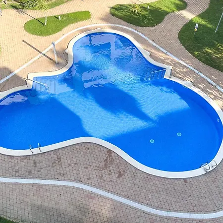 Planta Baja Con Piscina En El Edificio Royal Marine Ii ロザス